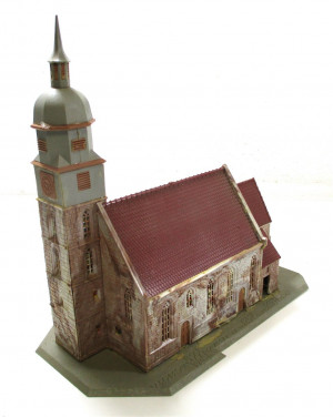 Fertigmodell Spur N Kibri Dorfkirche (HN-1075H)