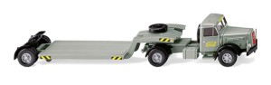*Wiking H0 1/87 050206 Henschel  Tiefladesattelzug "Friderici" - OVP NEU