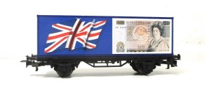 Märklin H0 84571 Containerwagen Europa 1993 Großbritannien OVP (1143H)