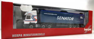 Modellauto H0 1/87 Herpa 153553 MB A-L 02 Sattel Container