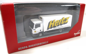 Modellauto H0 1/87 Herpa 151276 MAN TGL Koffer Hertz