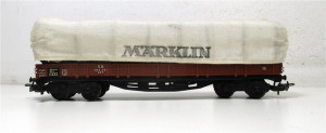 Märklin H0 4517 (1) Güterwagen Planewagen 496 391 DB OVP (3119H)
