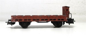 Märklin H0 321 Rungenwagen mit Bremserhaus aus Guss Metall (3230H)