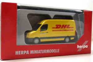 Modellauto H0 1/87 Herpa 047388 VW Crafter Kasten HD DHL