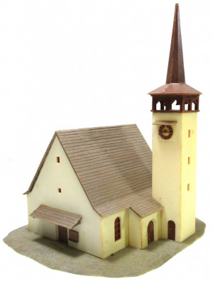 Fertigmodell Spur N Faller Kirche (HN-1133)