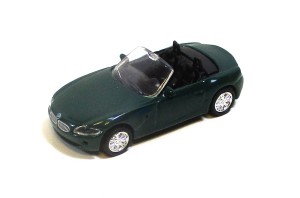 Schuco H0 1/87 BMW Z4 Cabriolet  tannengrün o. OVP (117/12)