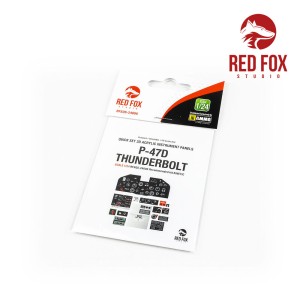 Red Fox Studio 1:24 RFSQS-24006 1/24 P-47D Thunderbolt (for Kinetic kit)
