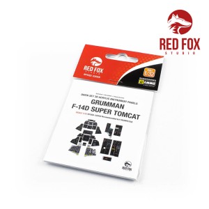Red Fox Studio 1:32 RFSQS-32058 1/32 F-14D Super Tomcat (for Trumpeter kit)