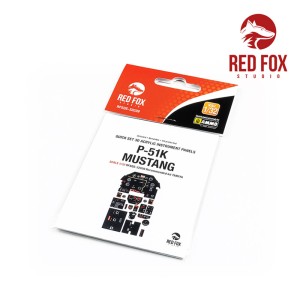 Red Fox Studio 1:32 RFSQS-32039 1/32 P-51K Mustang (for Tamiya kit)