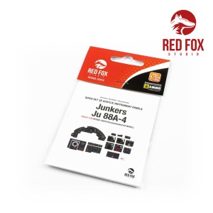 Red Fox Studio 1:32 RFSQS-32012 1/32 Junkers Ju 88A-4 (for Revell kit)