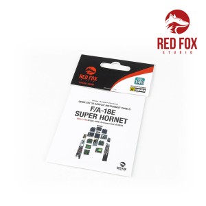 Red Fox Studio 1:48 RFSQS-48081 1/48 F/A-18E Super Hornet (for Meng kit)