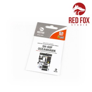 Red Fox Studio 1:35 RFSQS-35043 1/35 SH-60F Ocean Hawk (for Kitty Hawk kit)