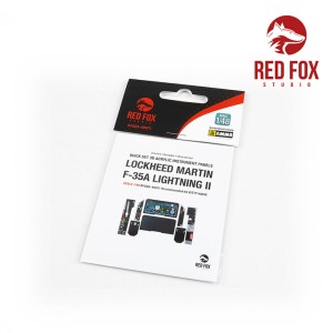 Red Fox Studio 1:48 RFSQS-48071 1/48 F-35A Lightning II (for Kitty Hawk kit)