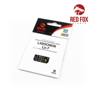 Red Fox Studio 1:48 RFSQS-48008 1/48 Lavochkin La-7 (for Academy kit)
