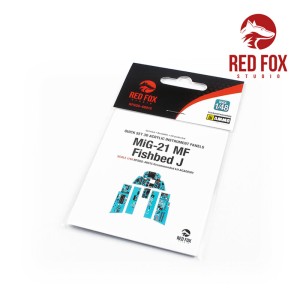 Red Fox Studio 1:48 RFSQS-48015 1/48 MiG-21MF Fishbed J (for Academy kit)