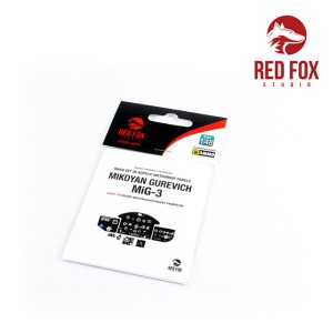 Red Fox Studio 1:48 RFSQS-48014 1/48 Mikoyan Gurevich MiG-3 (for Trumpeter kit)