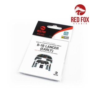 Red Fox Studio 1:48 RFSQS-48009 1/48 Rockwell B-1B Lancer (Early) (for Revell kit)