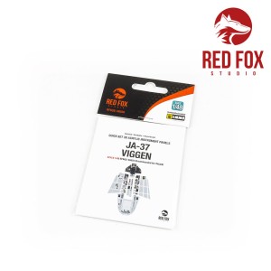 Red Fox Studio 1:48 RFSQS-48025 1/48 Saab Ja-37 Viggen (for Italeri kit)