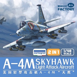 Magic Factory 1:48 5002 A-4M Skyhawk Light Attack Aircraft