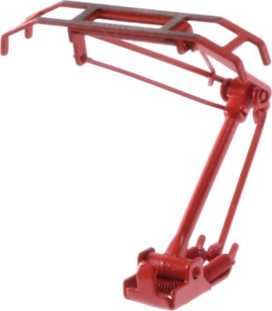 Sommerfeldt 701 H0 Einholmstromabnehmer rot (Paar)  - OVP NEU