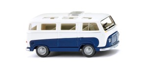 Wiking H0 1/87 028997 Ford FK 1000 Panoramabus - saphirblau/weiß - NEU