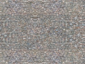 NOCH N 56940 3D-Kartonplatte “Bruchsteinmauer”, bunt