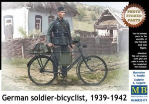 Master Box Ltd. 1:35 35171 German soldier-bicyclist, 1939-1942