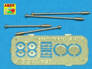 Aber Models  R-20 German width indicator for Sd.Kfz.234 x 4 pcs