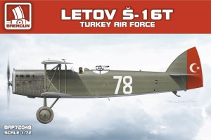 Brengun 1:72 BRP72048 Letov Š-16T (Turkey)