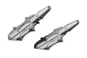 Brengun 1:48 BRL48164 TER-9A triple ejector rack for F-16 (2pcs)