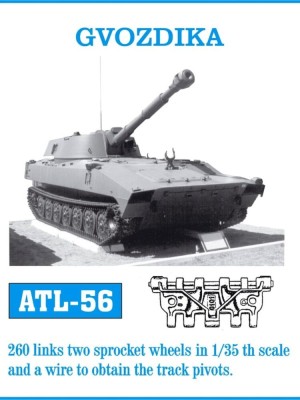 Friulmodel 1:35 ATL-056 Tracks for Gvozdika