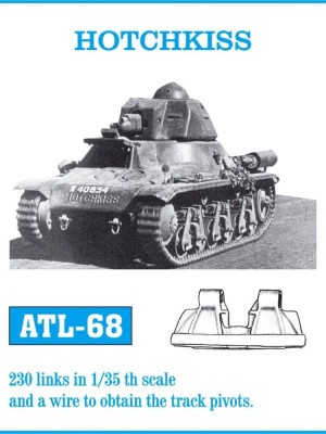 Friulmodel 1:35 ATL-068 Tracks for Hotchkiss