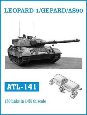 Friulmodel 1:35 ATL-141 Tracks for LEOPARD 1/GEPARD/AS90