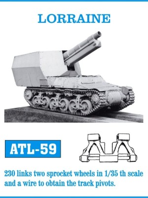 Friulmodel 1:35 ATL-059 Tracks for Lorraine
