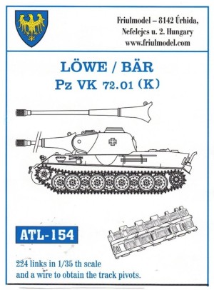 Friulmodel 1:35 ATL-154 Tracks for LÖWE / BÄR
