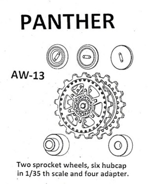 Friulmodel 1:35 AW-13 Tracks for Panther (A-G)