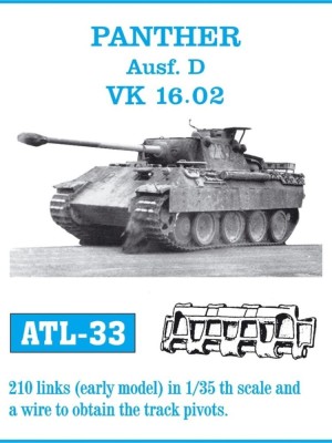 Friulmodel 1:35 ATL-033 Tracks for Panther Ausf. D