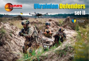 Mars Figures 1:72 MS72143 Ukrainian Defenders part.2