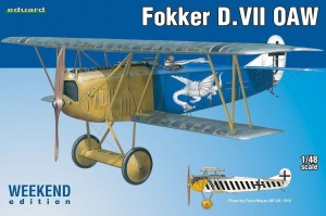 Eduard Plastic Kits 1:48 84155 Fokker D.VII OAW  Weekend edition