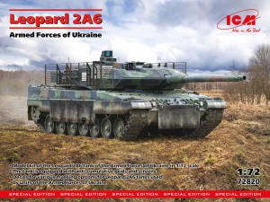 ICM 1:72 72820 Leopard 2A6 of the Armed Forces of Ukraine