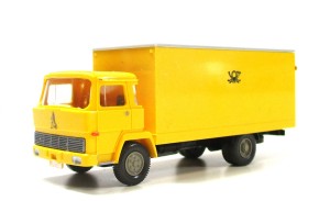 Wiking H0 1/87 Automodell LKW Magirus Post Ladung ohne OVP (36-68)
