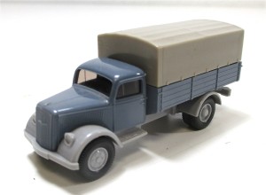 Wiking H0 1/87 Modellauto LKW Opel Blitz Pritsche /Plane ohne OVP (078-22) 