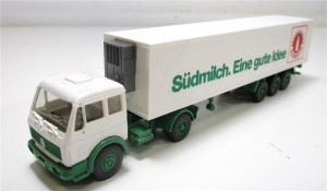Wiking H0 1/87 Modellauto LKW MB SZ Südmilch ohne OVP (059-30) 