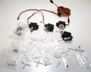 Modelcraft 230500 ES-05 Bastler-Konvolut Mini-Servos 4 Stück Zubehör (Z162-14h)