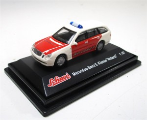 Schuco H0 1/87 Mercedes-Benz E Notarzt - OVP (125-12) 