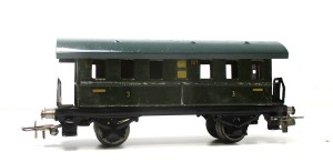 Märklin H0 327 Personenwagen 3.Klasse Ci Blech ohne OVP (1658h)