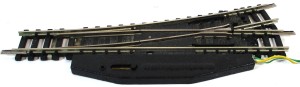 Minitrix N 14938 Weiche links R4 15' polarisiert  - NEU