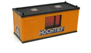 Spur H0 Container 20ft Baucontainer HOCHTIEF   (1:87)(Z96-03)