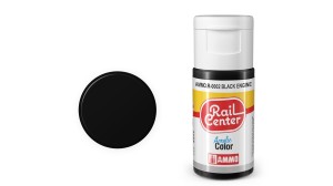 Ammo 4600002 Motorschwarz, Acrylfarbe  20 ml   (GP=164,5/l)