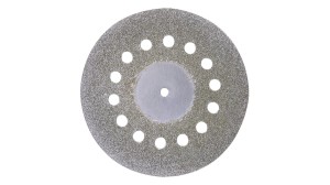 Proxxon 4528846 Diamantierte Trennscheibe mit Kühllöchern, Ø 38 mm + 1 Träger - NEU